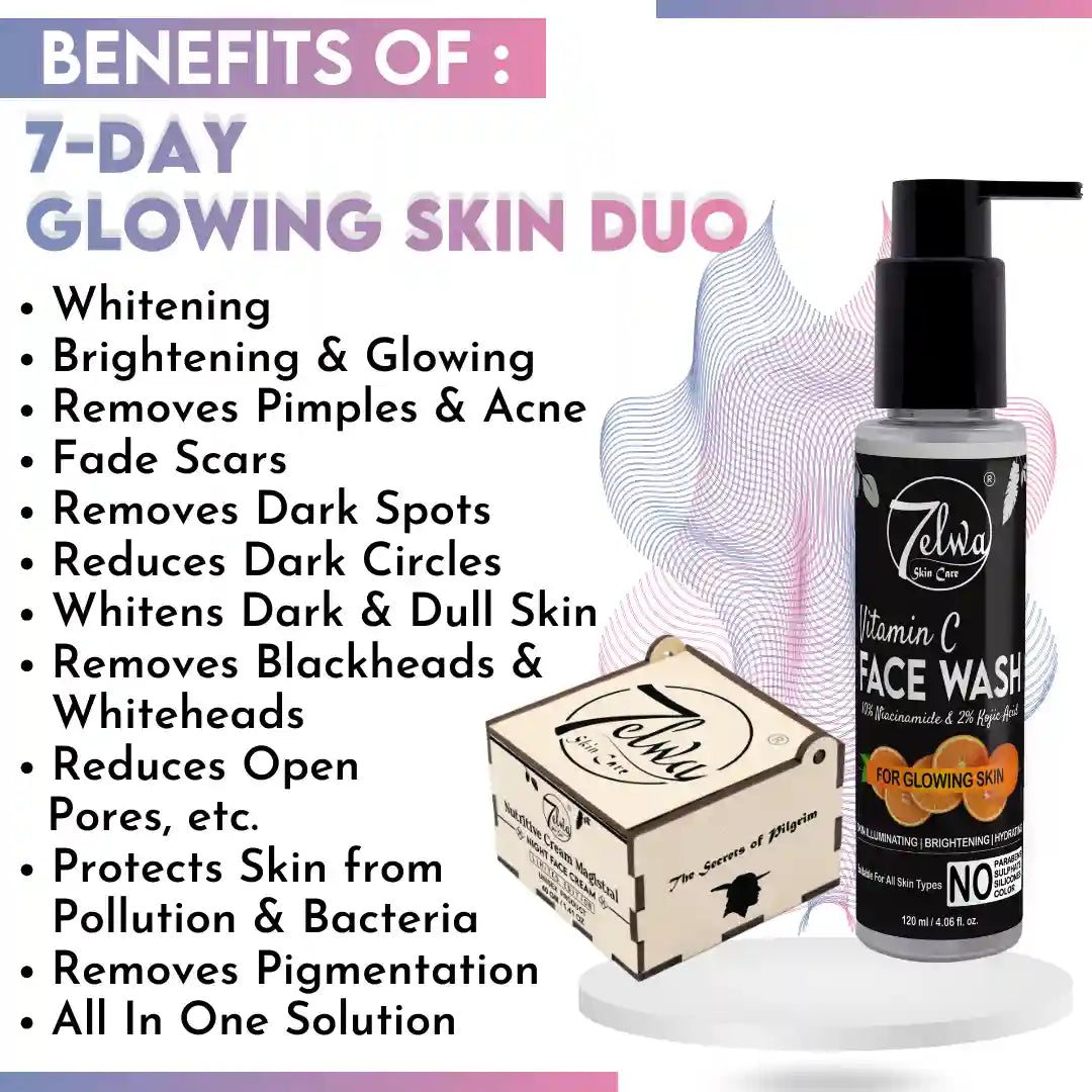 7-DAY GLOWING SKIN DUO - Nutritive Cream Magistral + Vitamin C Facewash